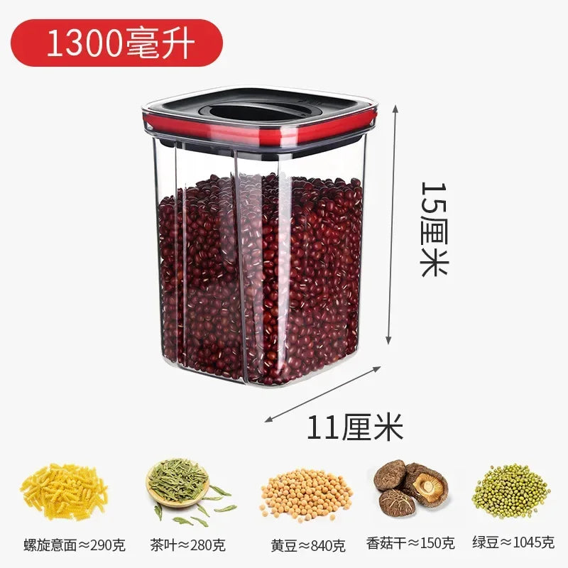 Kitchen Storage Containers Set - Organize Cereals, Spices, and More