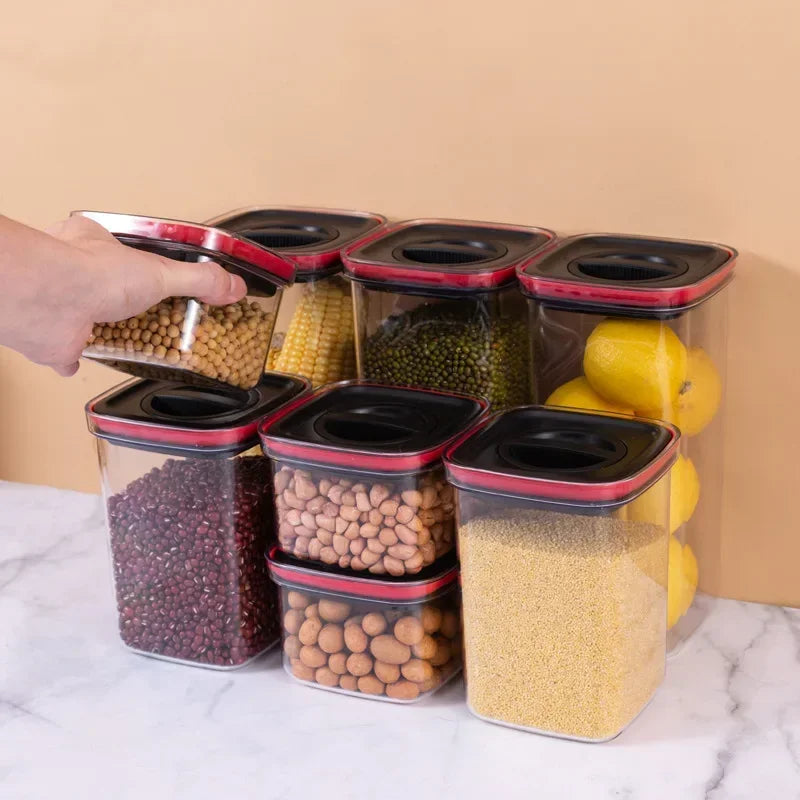 Kitchen Storage Containers Set - Organize Cereals, Spices, and More