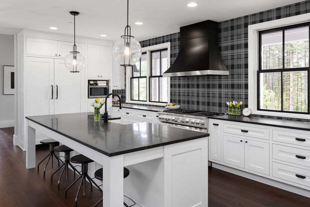 Rad Plaid Peel and Stick Removable Wallpaper