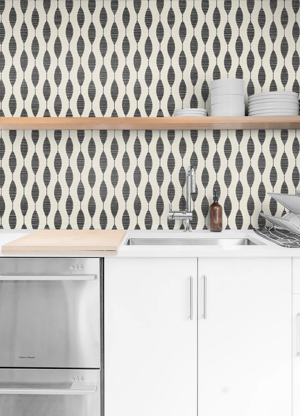 Ditto Geometric Peel and Stick Removable Wallpaper