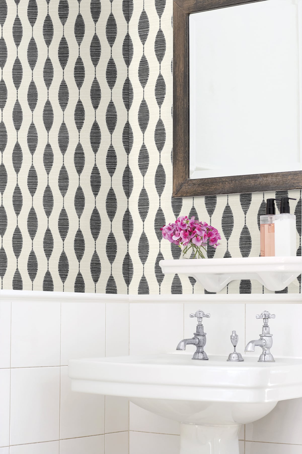 Ditto Geometric Peel and Stick Removable Wallpaper