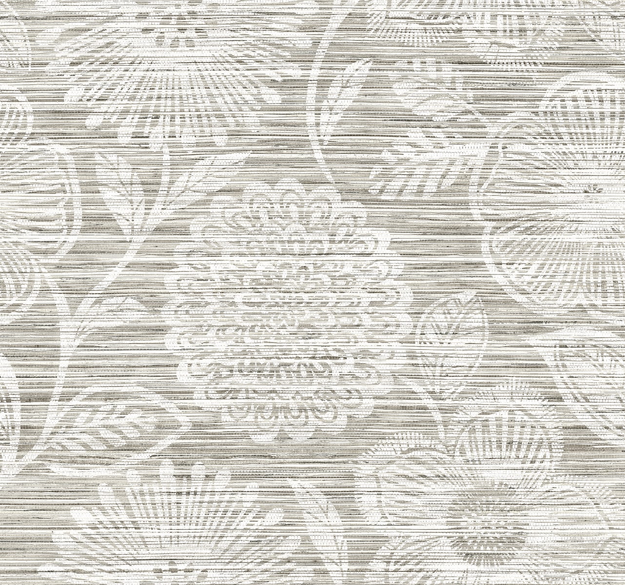 Faux Grass Floral Peel and Stick Removable Wallpaper