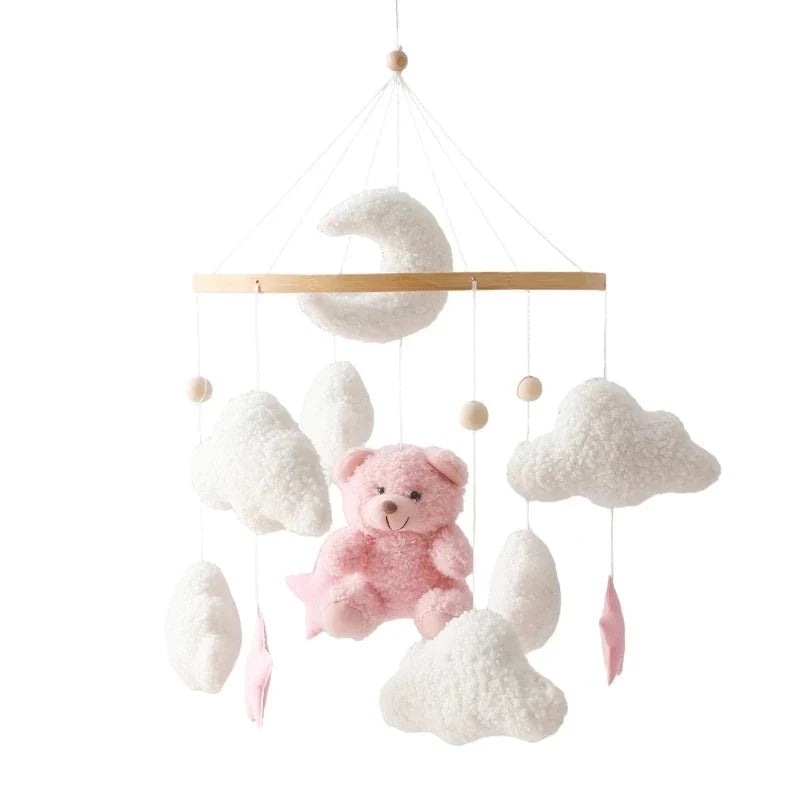 Baby Crib Mobile Rattle Toy Forest Animal Bed Bell
