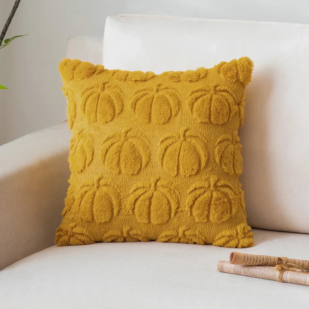 Halloween Plush Cushion Cover for Festive Living Room Decor