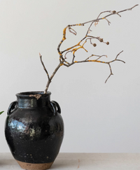 Round Clay Jar