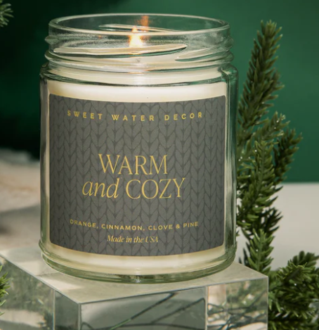 Warm and Cozy Candle