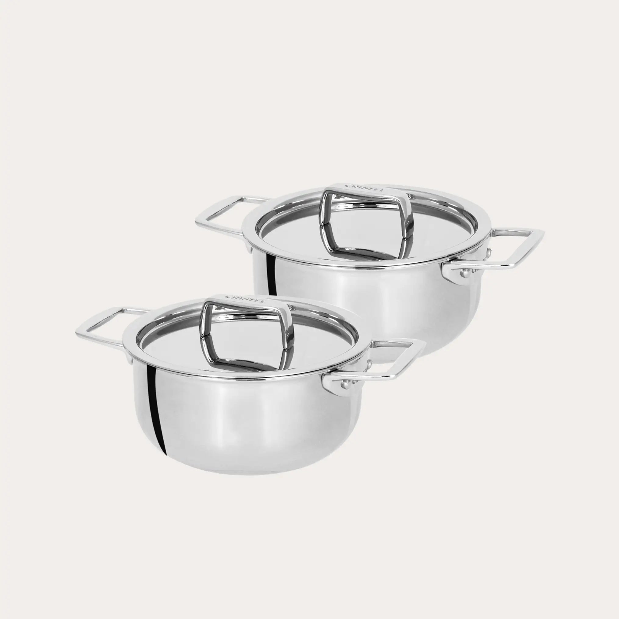 Set of 2 Mini Stewpans With Lid