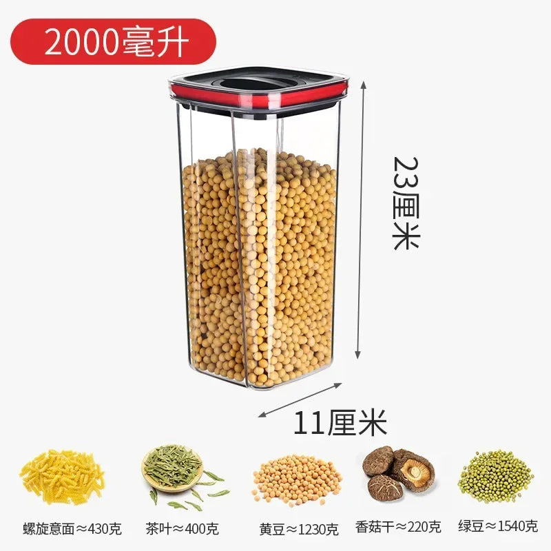 Kitchen Storage Containers Set - Organize Cereals, Spices, and More