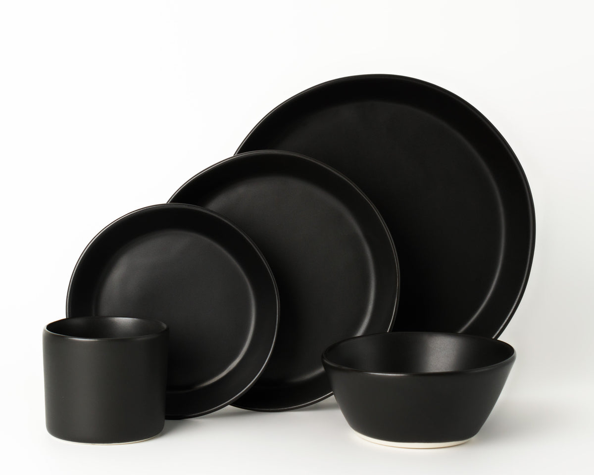 5 Piece Skali Coupe Dinner Setting