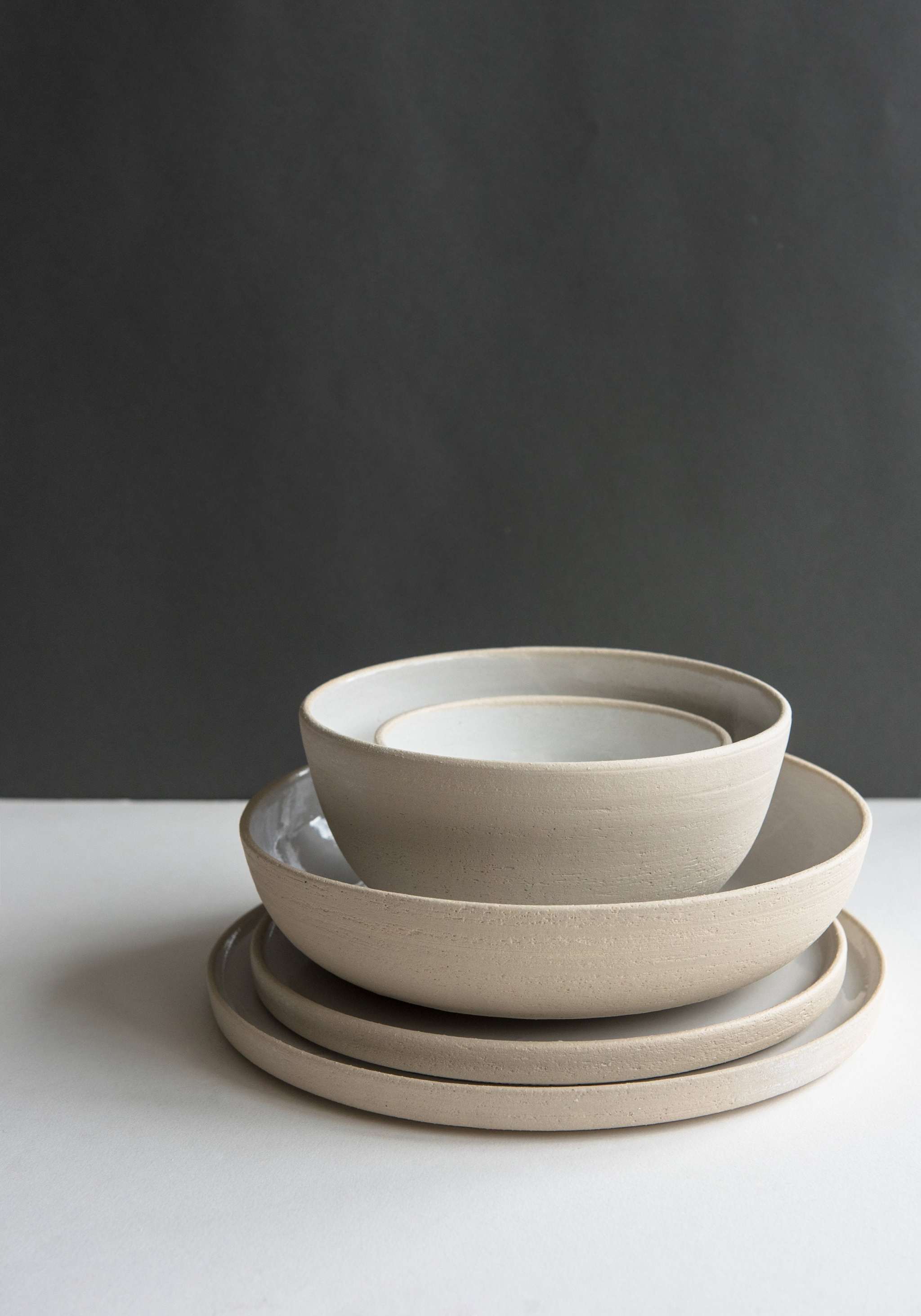 Handmade Stoneware Soup Bowl