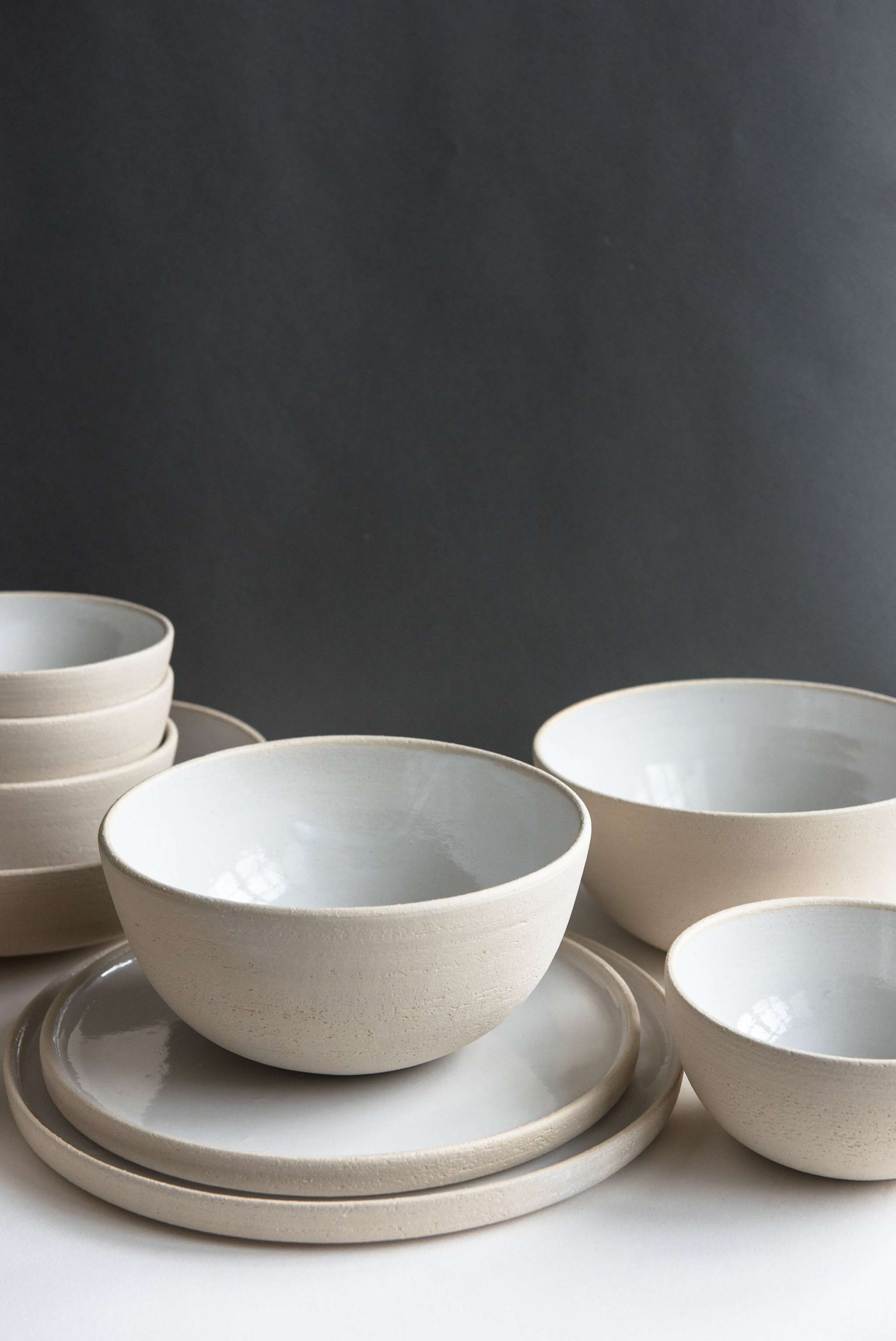 Handmade Stoneware Soup Bowl