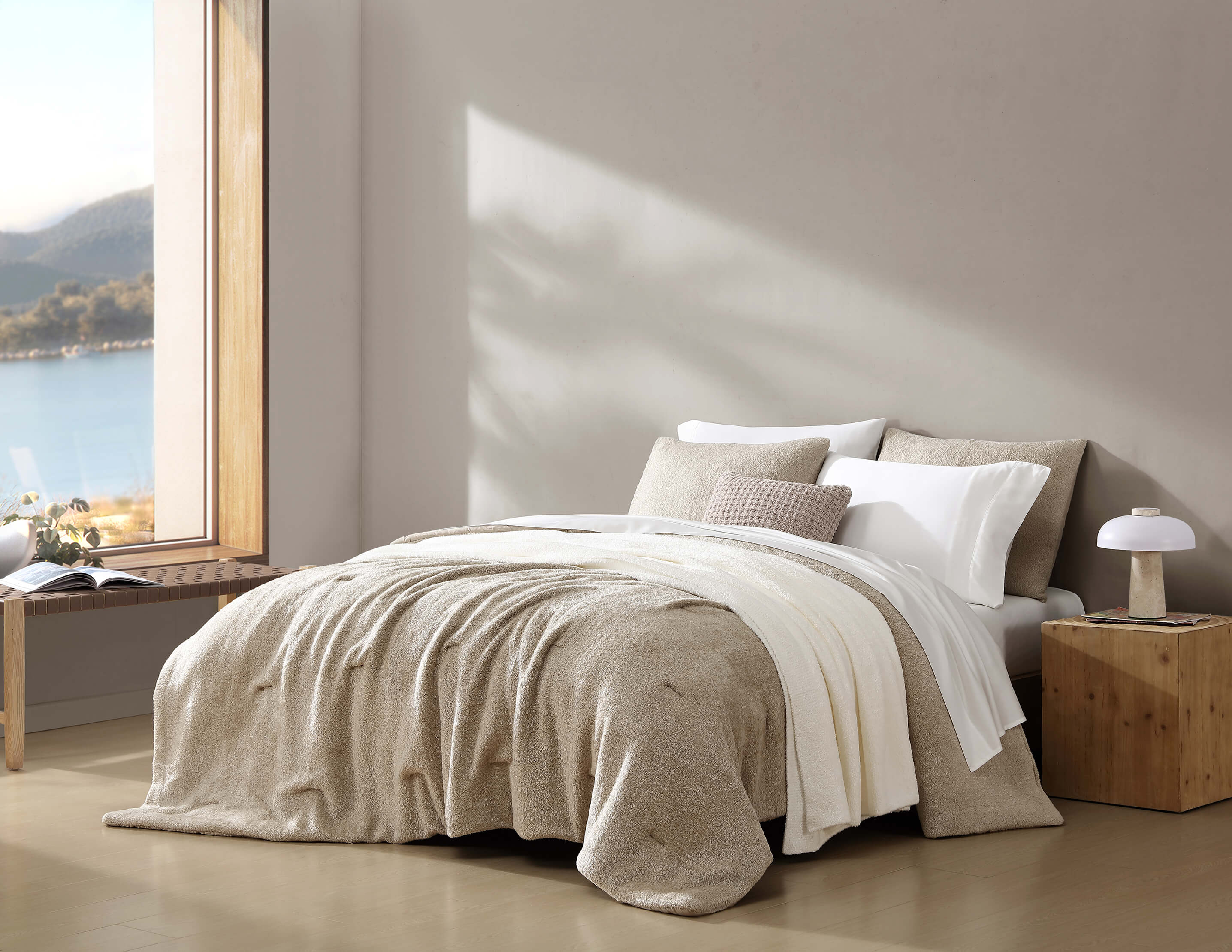 Cloud Silque Stitch Comforter