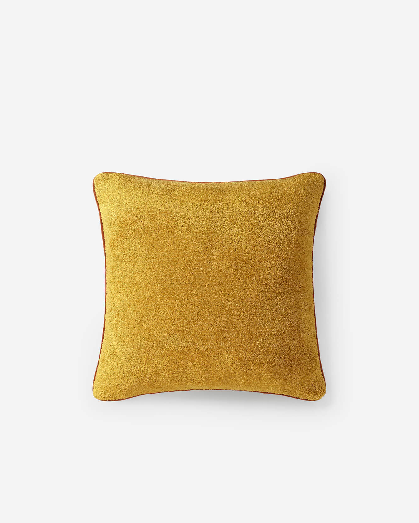 Cloud Silque Throw Pillow with Piping