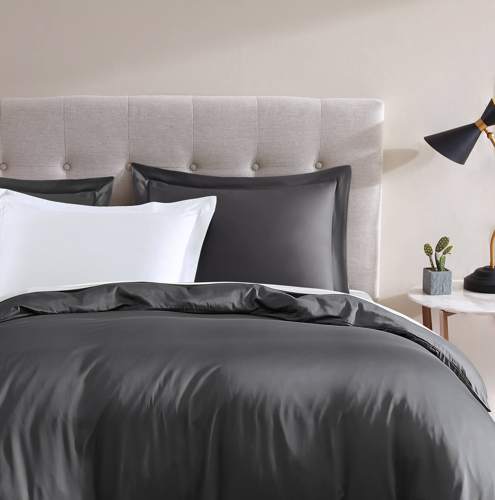 Premium Lumière Sham Set