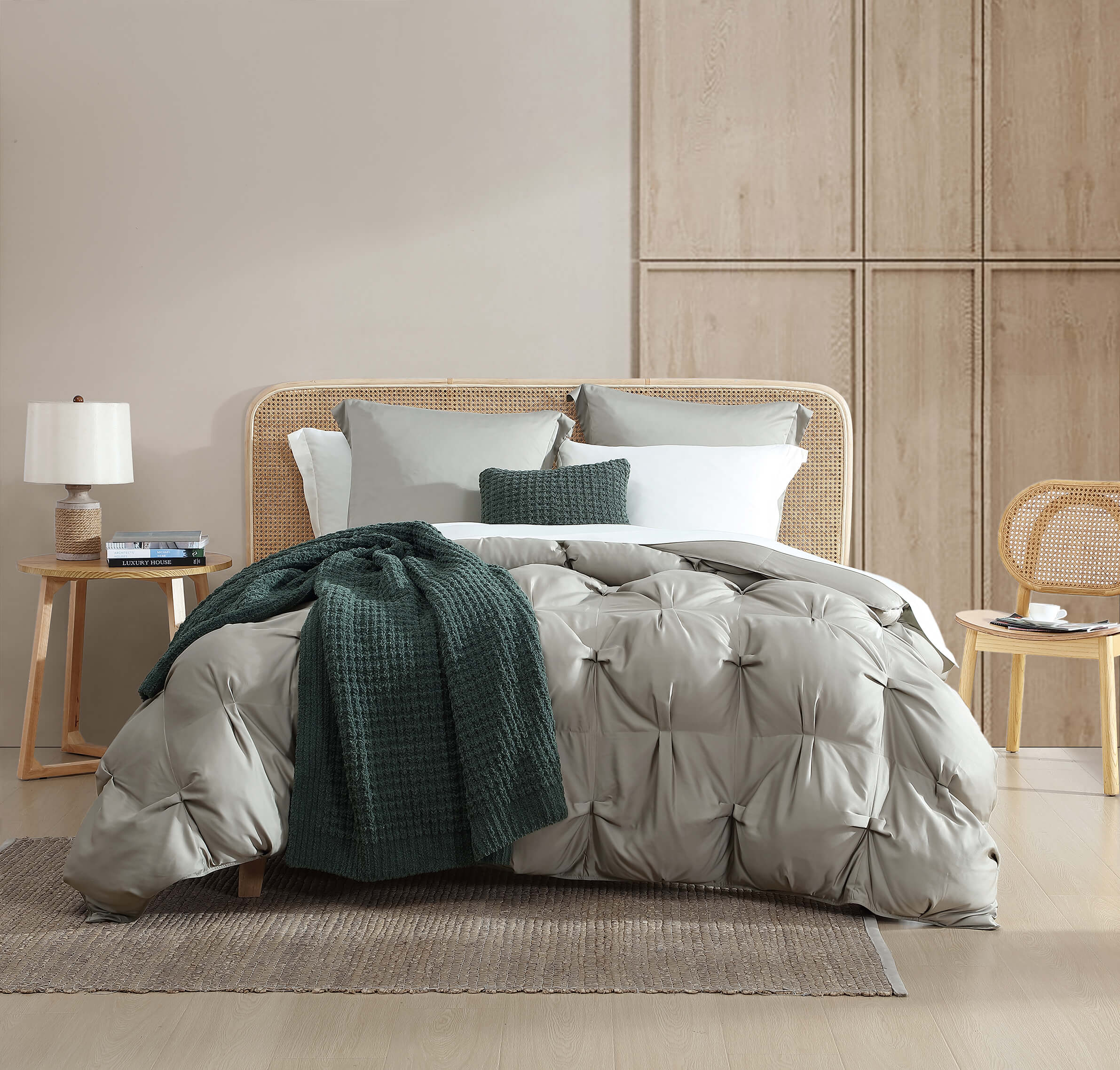 Premium Lumière Sham Set