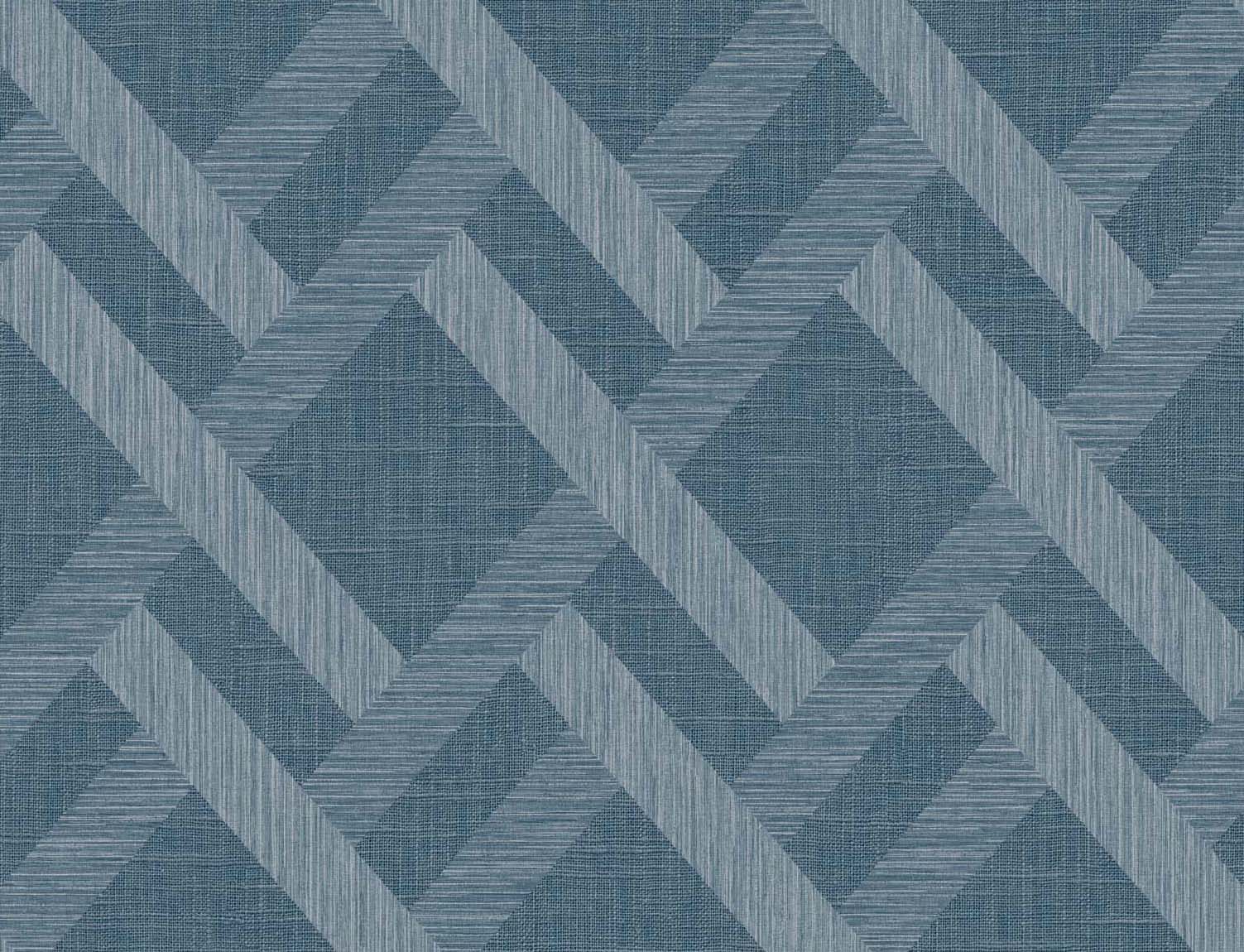 Even More Textures Linen Trellis Geometric Embossed Vinyl Unpasted Wallpaper