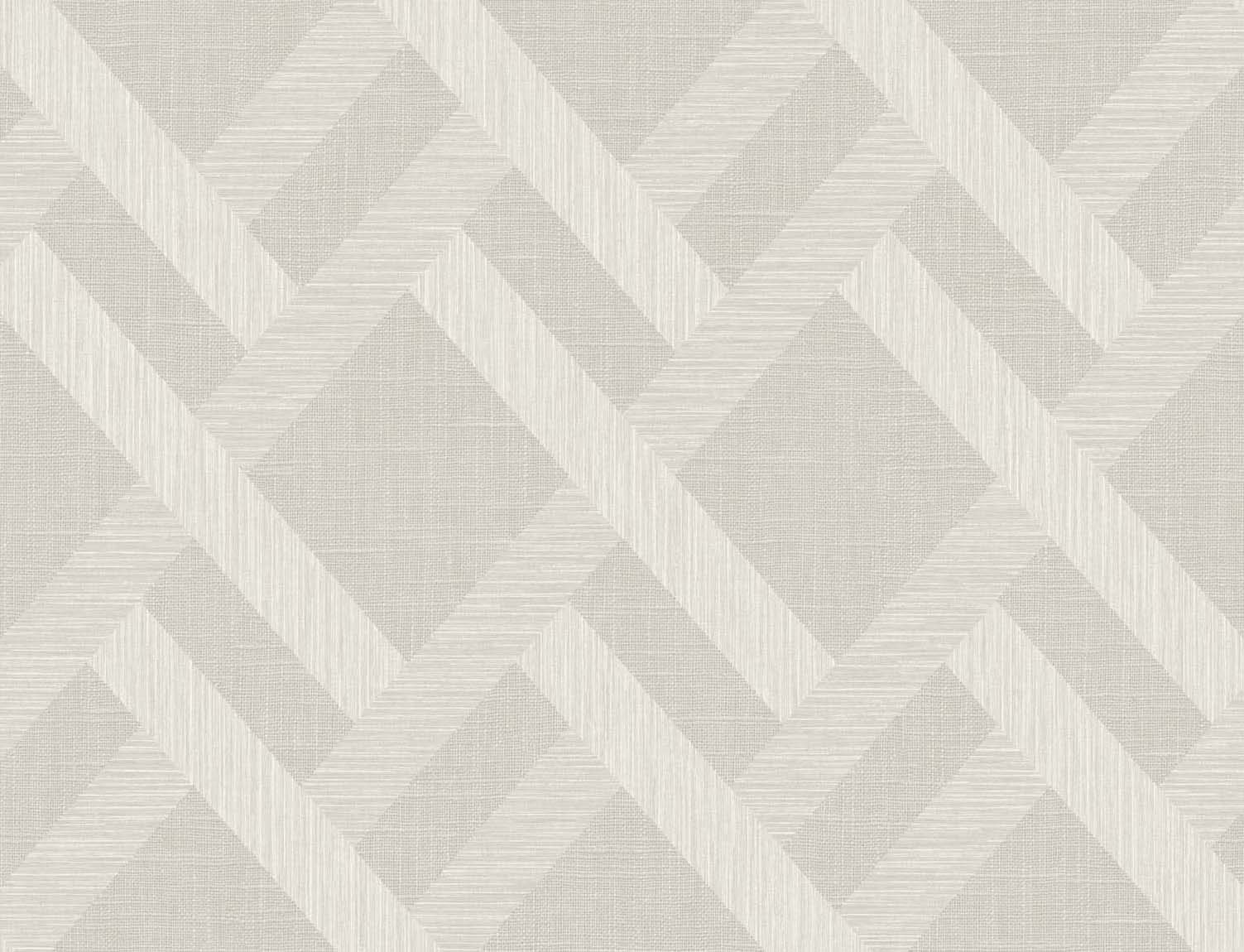 Even More Textures Linen Trellis Geometric Embossed Vinyl Unpasted Wallpaper