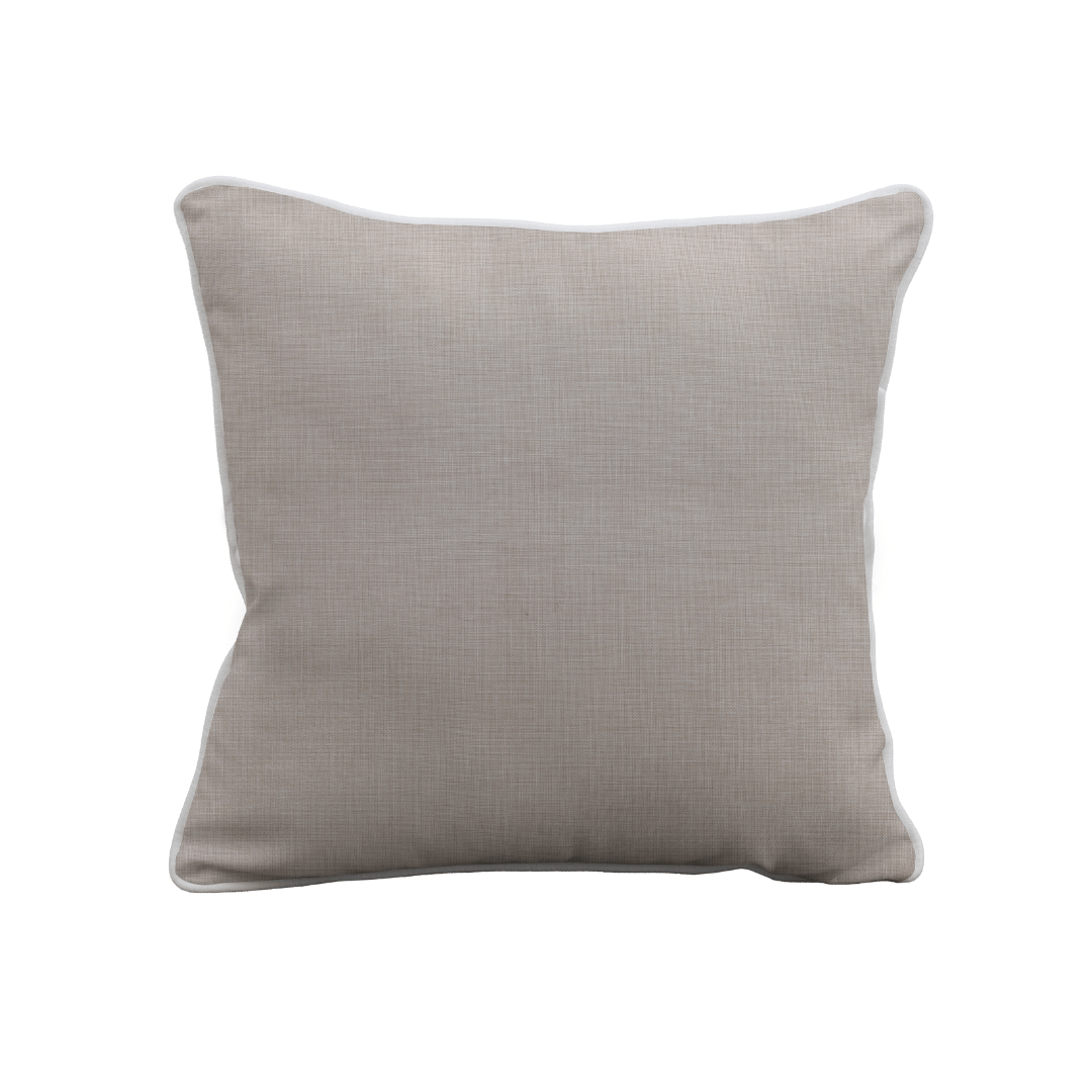 East Green Outdoor 18x18 Accent Pillow with Contrasted Piping