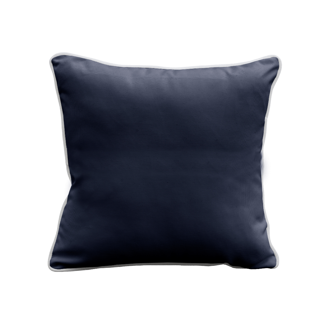 East Green Outdoor 18x18 Accent Pillow with Contrasted Piping