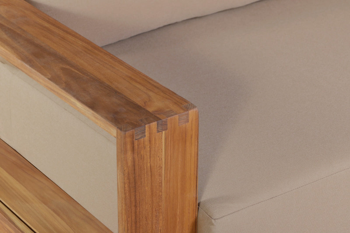 Imperial Grove Outdoor Solid Teak Wood- 84"