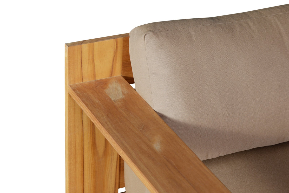 Imperial Grove Outdoor Solid Teak Wood Armchair