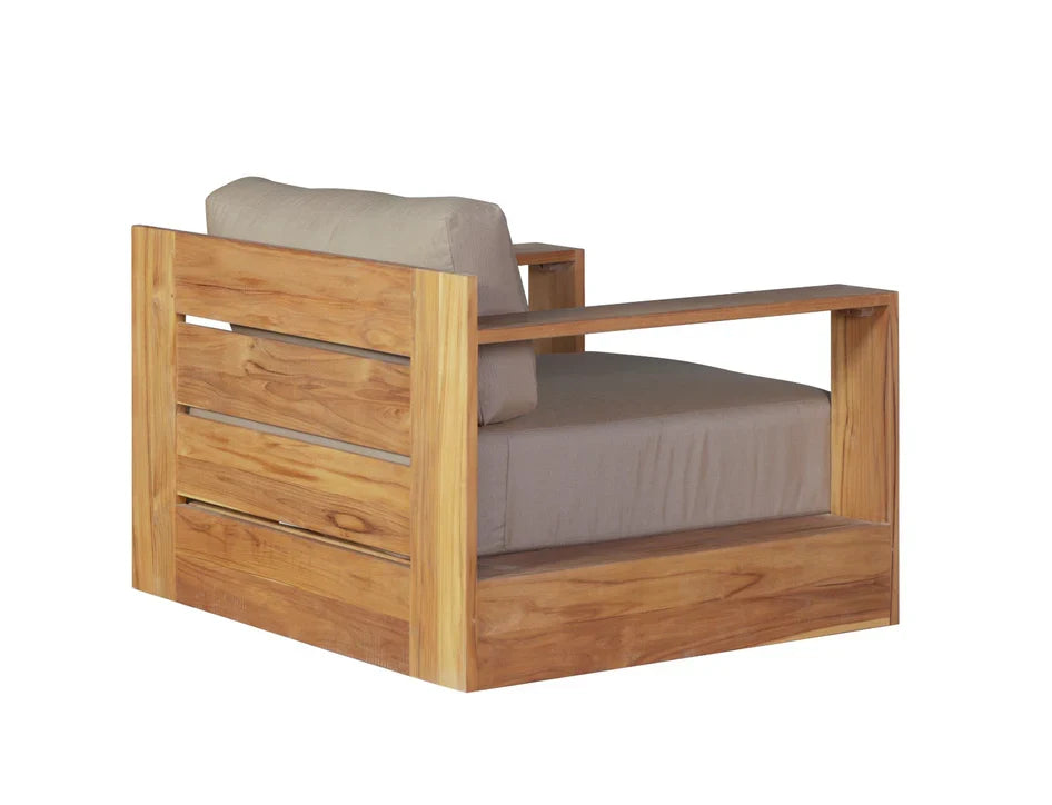 Imperial Grove Outdoor Solid Teak Wood Sofa Set