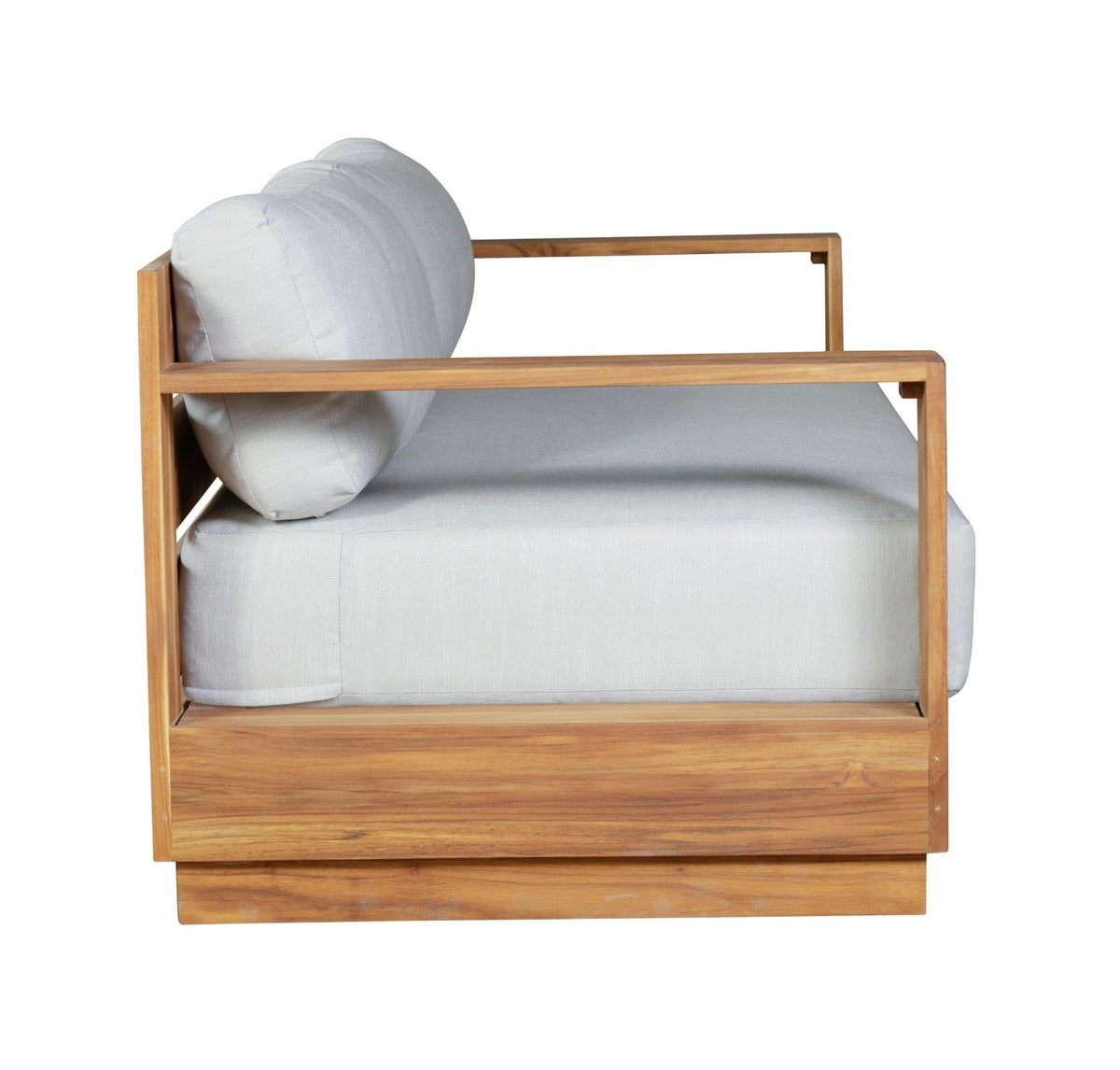 Imperial Grove Outdoor Solid Teak Wood Sofa - 84"