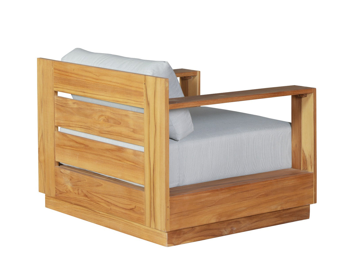 Imperial Grove Outdoor Solid Teak Wood Armchair