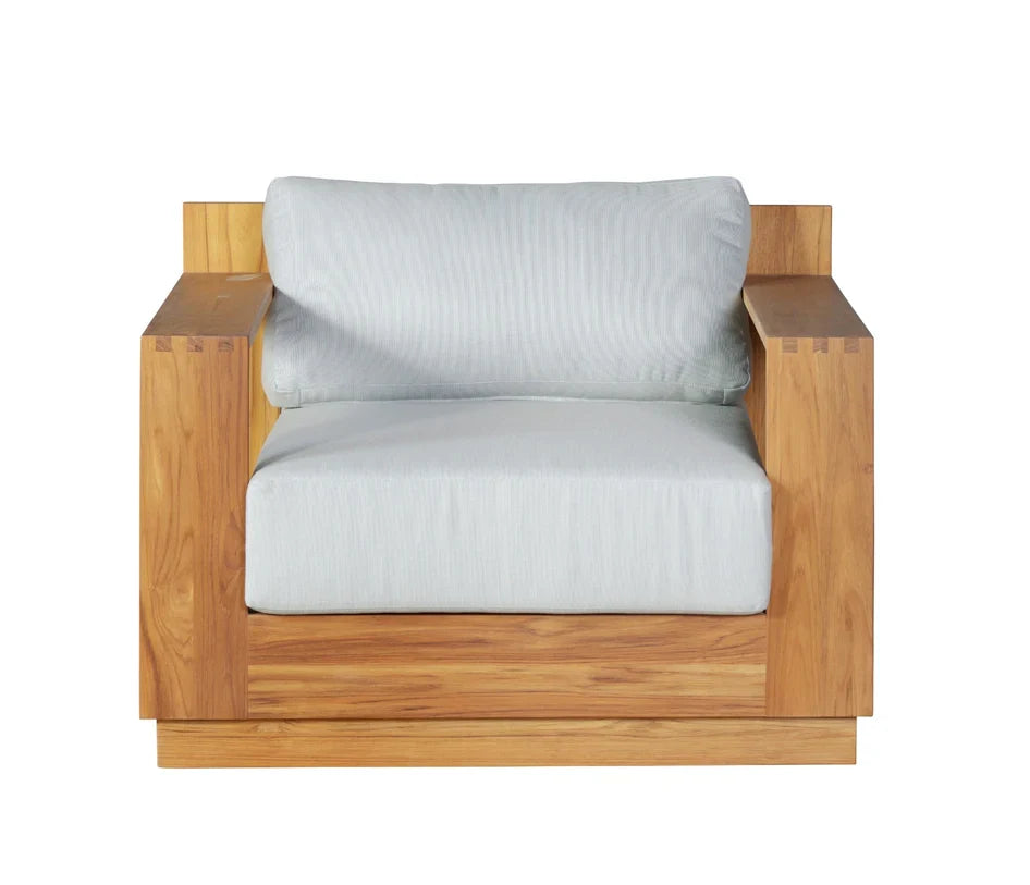 Imperial Grove Outdoor Solid Teak Wood Sofa Set