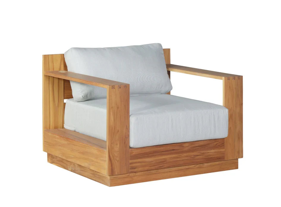 Imperial Grove Outdoor Solid Teak Wood Sofa Set