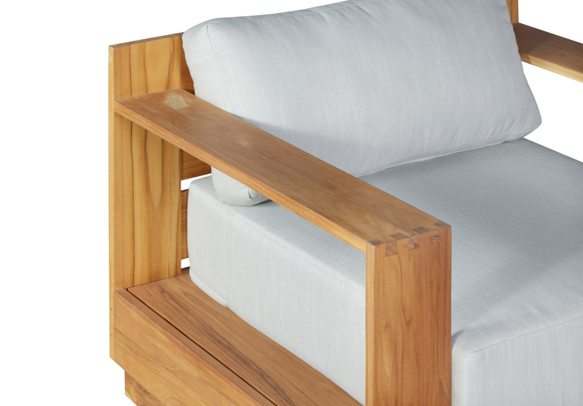 Imperial Grove Outdoor Solid Teak Wood Armchair