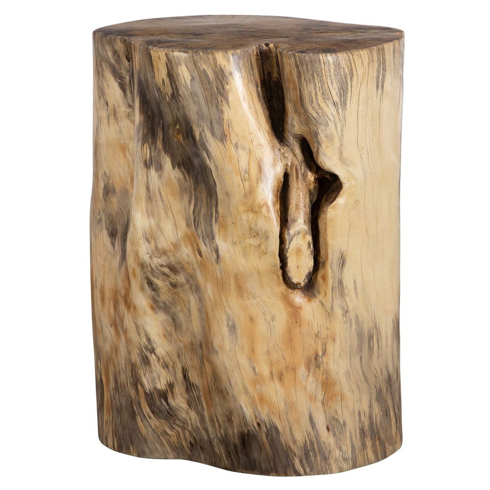The Timberline Tamarind Wood Accent Stool