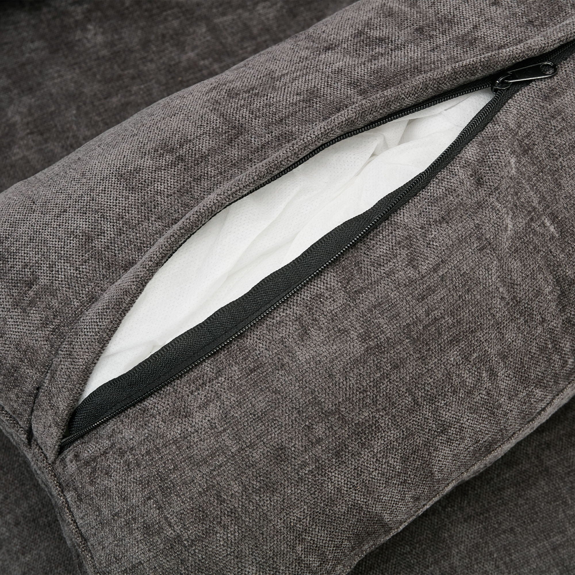 Cozy Upholstered Cushion Loveseat Sofa For Living Room