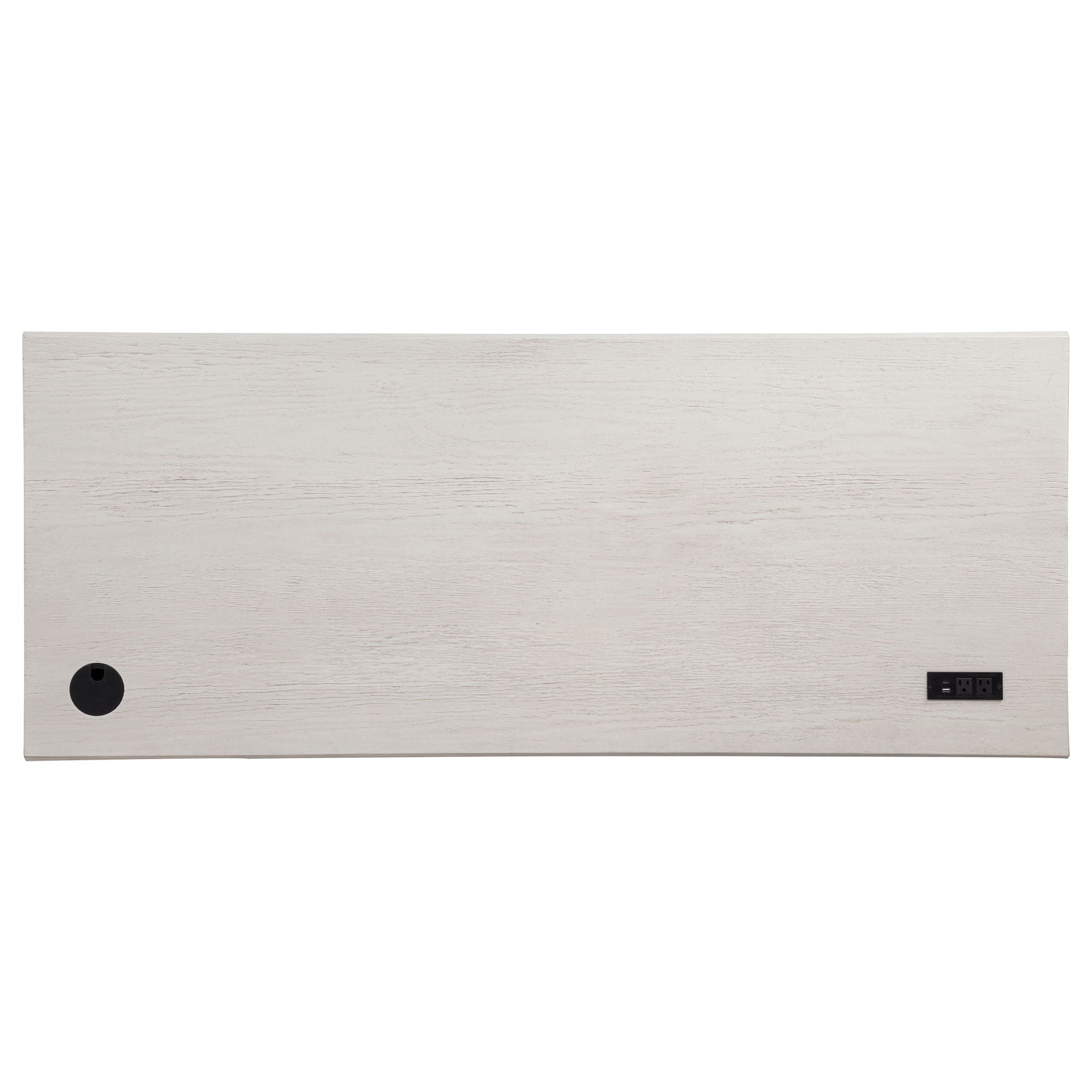Altidore 68-inch 7-drawer Executive Home Office Desk Distressed White