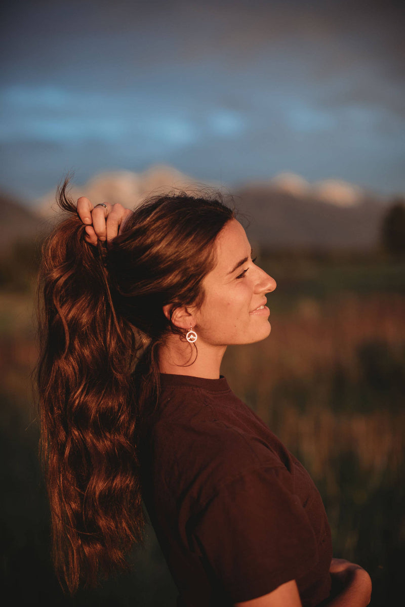 Mountainscape Dangle Earrings