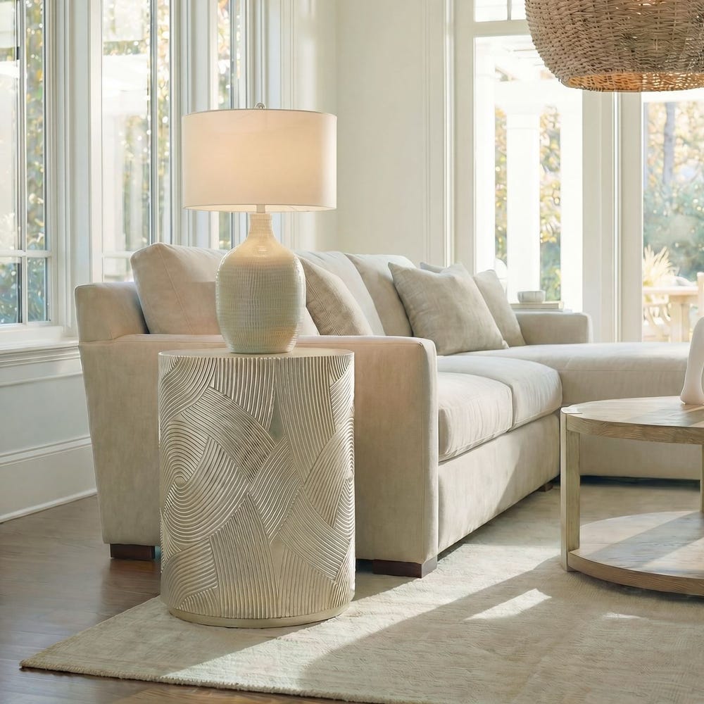 Liora Soft Gold Accent Table