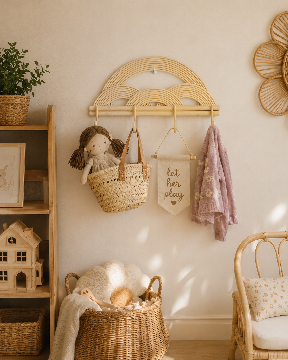 Montessori Rainbow Wall Hanger