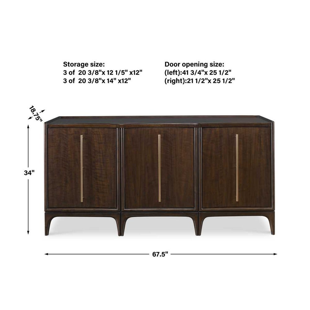 Alexandria Walnut Cabinet