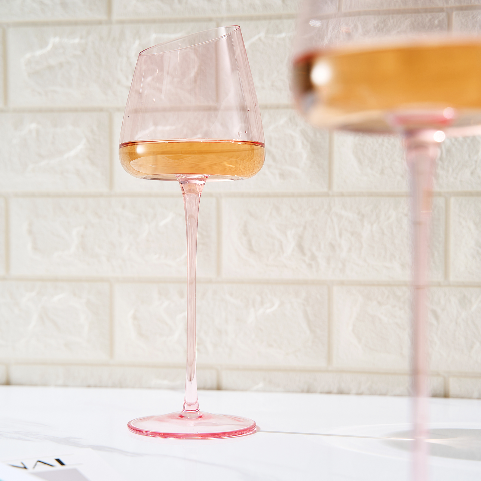 Colosseum Stemmed Wine Glassware, Set of 2