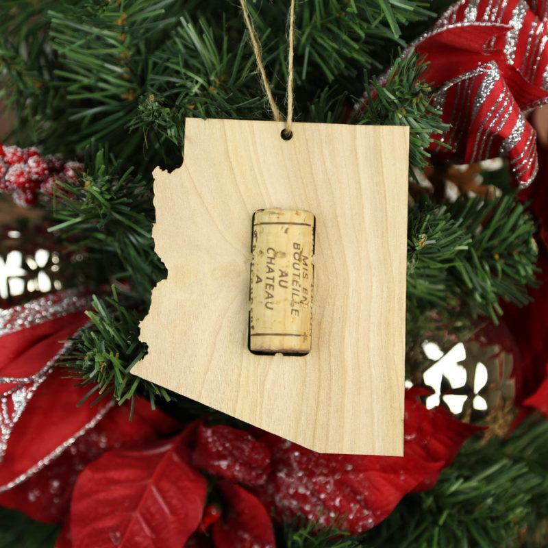 Arizona Wine Cork Holder Ornaments