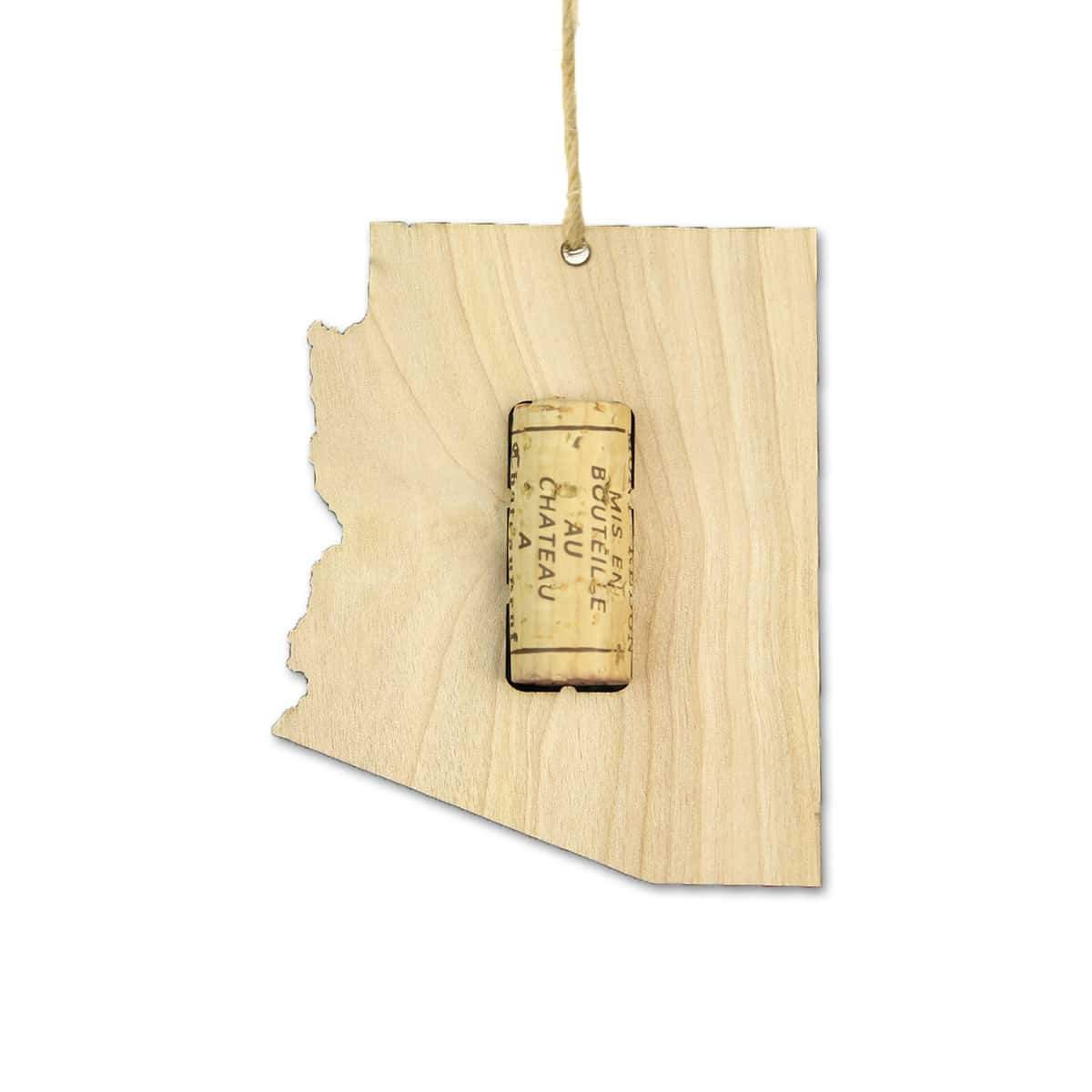 Arizona Wine Cork Holder Ornaments