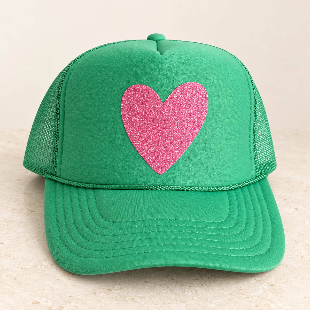 Artsy cactus HEART — studio product photo