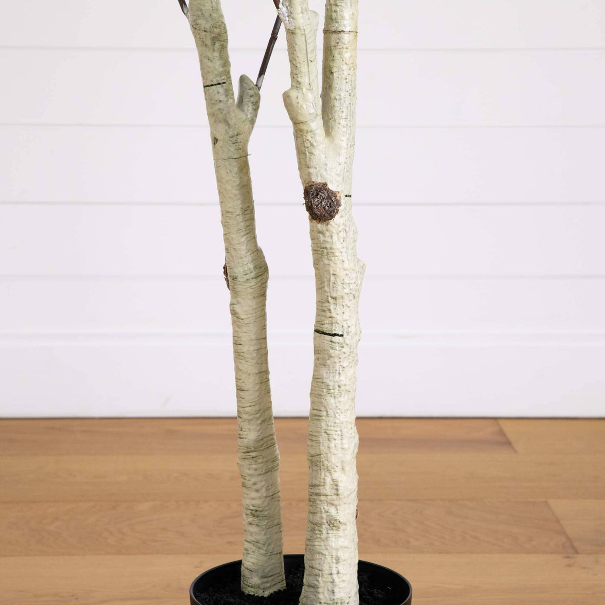 8' Artificial Birch Tree with Real Touch Leaves