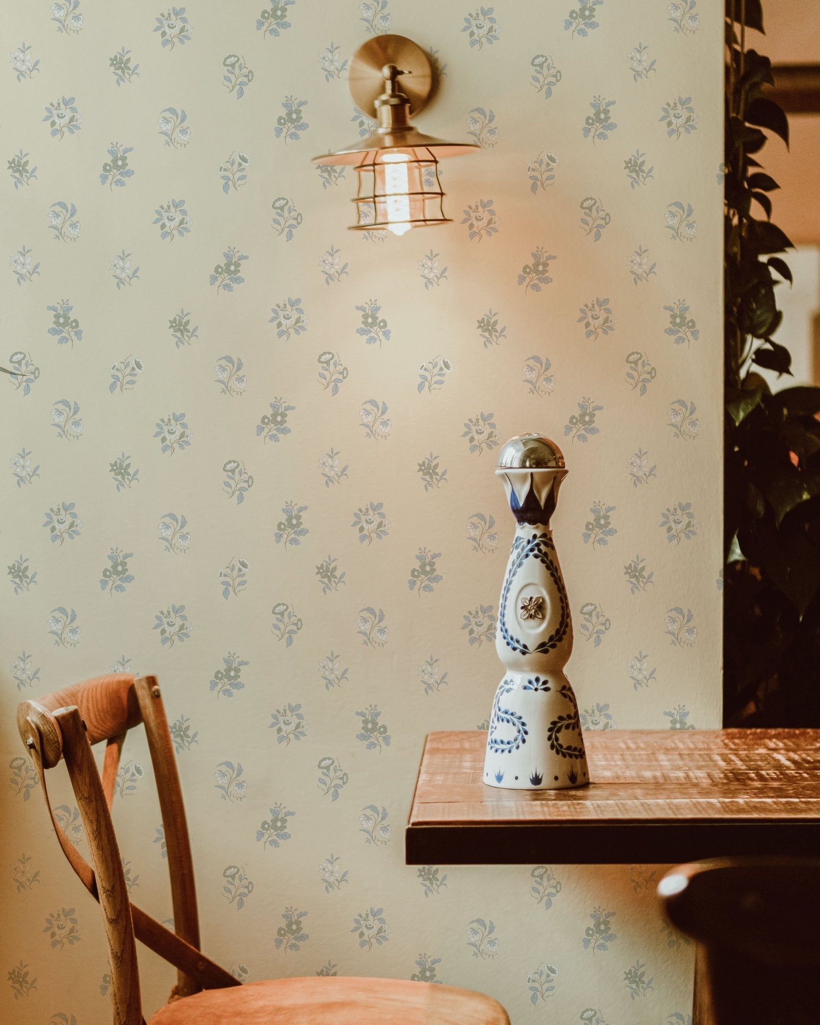 Ashthorn Wallpaper Pale Oak