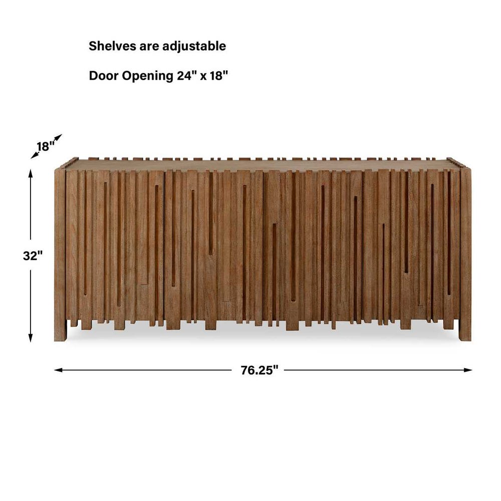 Assemblé Four-Door Cabinet