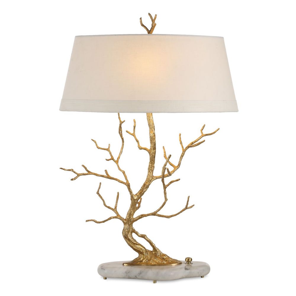 Table lamp illuminated