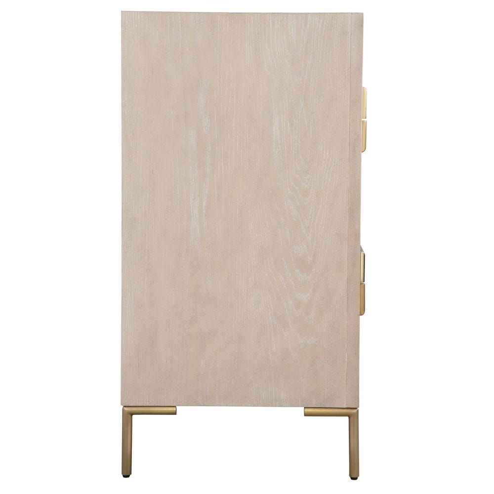 Aveline Cerused Oak Accent Chest