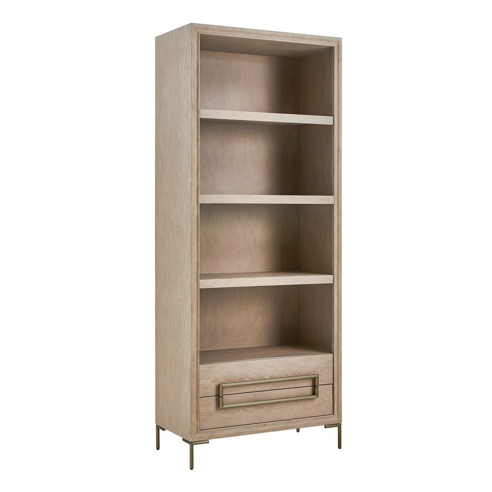 Aveline Cerused Oak Étagère