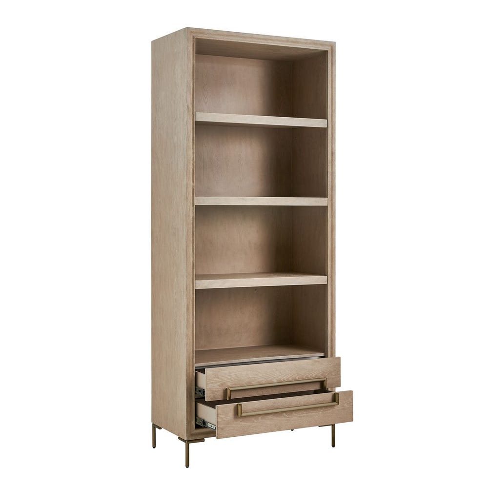 Aveline Cerused Oak Étagère