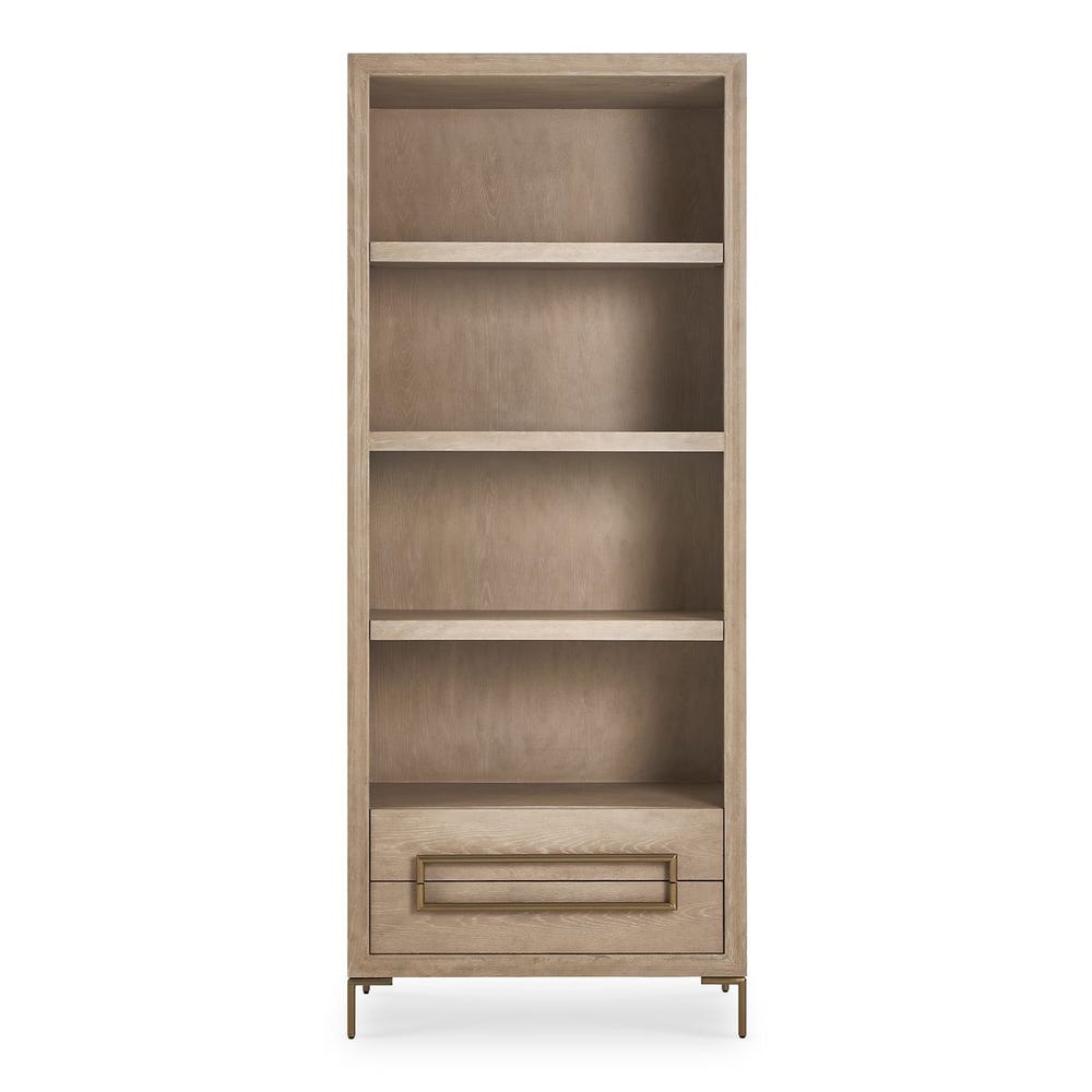 Aveline Cerused Oak Étagère
